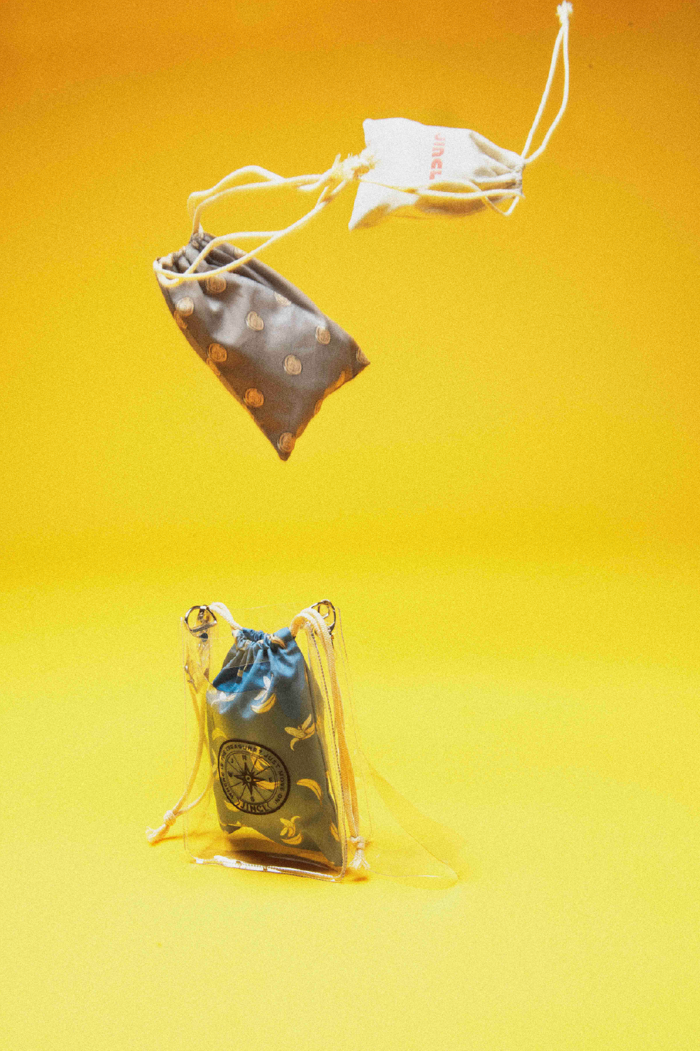 JINCL COMPASS CLEAR POUCH