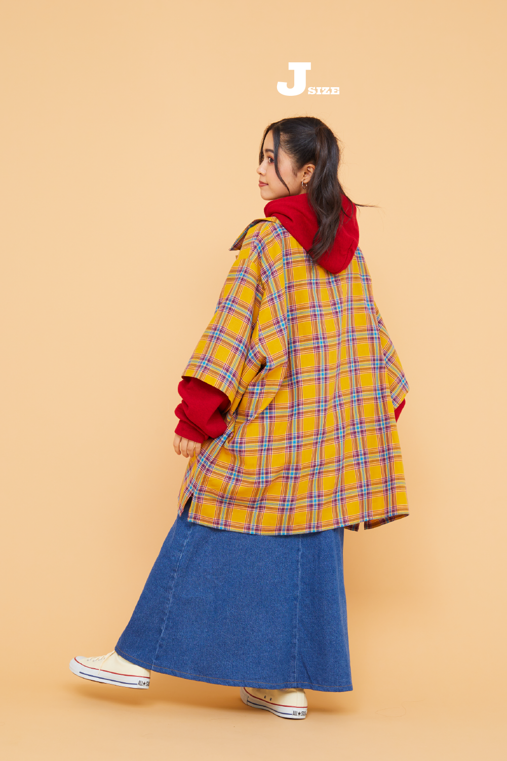 MARRON YELLOW CHECK SHIRTS